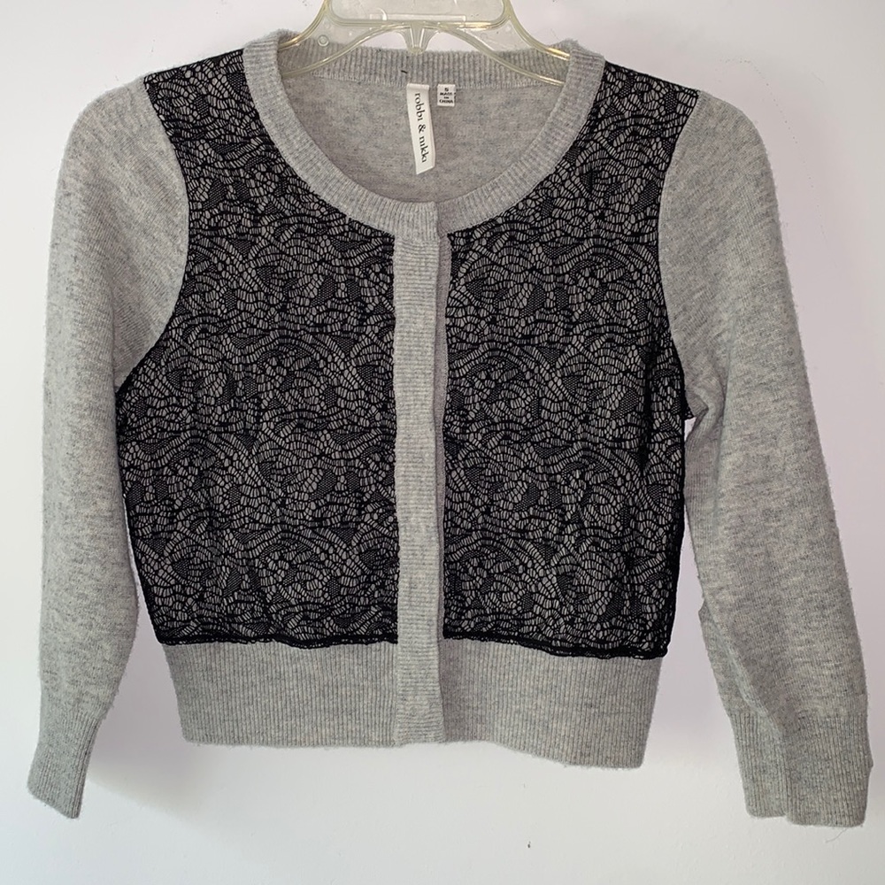 Robbi & Nikki Button Front Cardigan